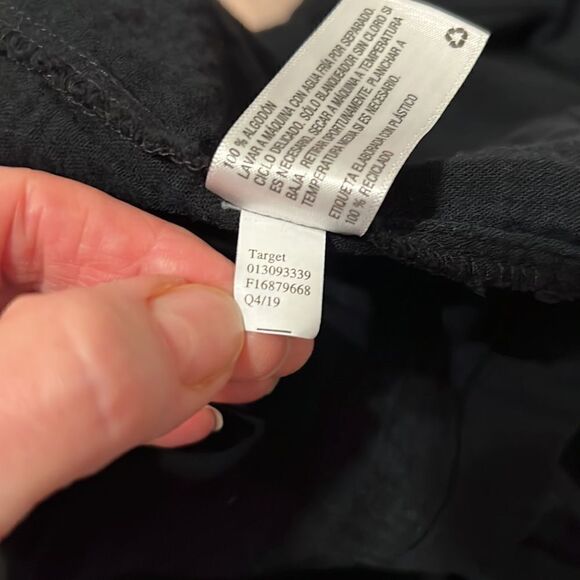 NWT universe thread szXS on/off shoulder elastic neck & SS black dress w/pockets - Picture 10 of 10